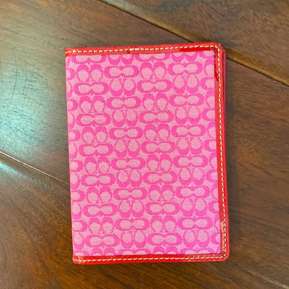 Coach Accessories Coach Passport Holder Pink Poshmark